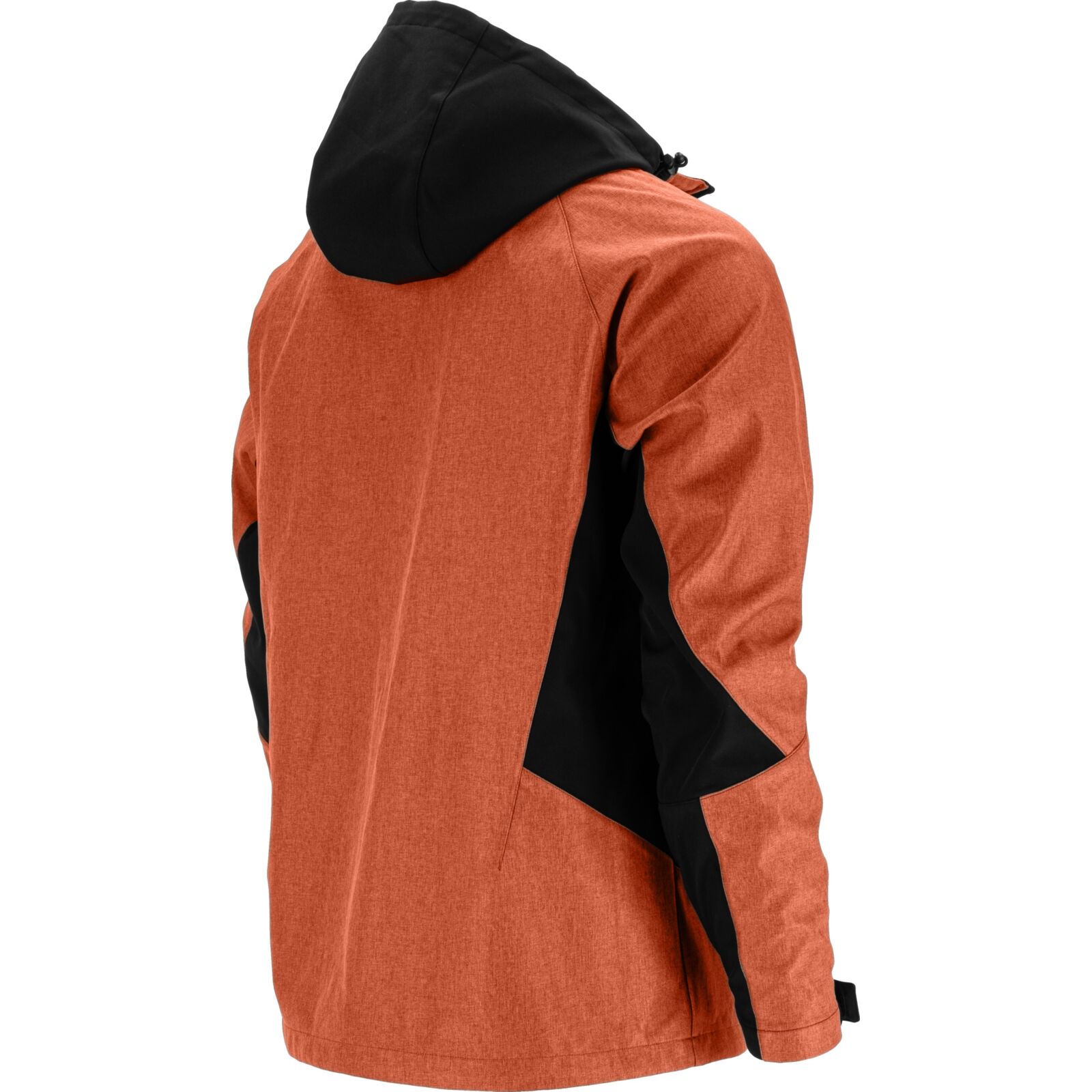 LahtiPro Softshell Jacket, Hood, Brick Red-Black, S, CE, LAHTI (Storlek : 3XL) - 4