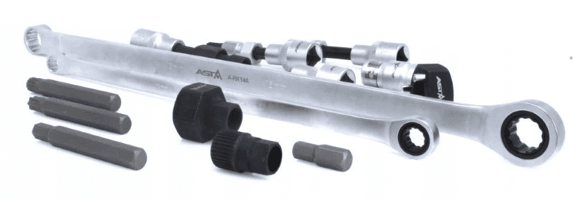 Specialnycklar, sats, för generatorer alternatorer ASTA - 3