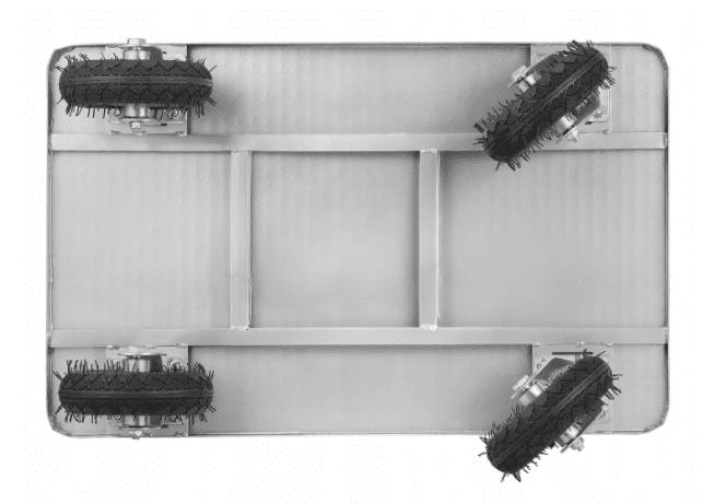 Flyttvagn 500 kg, transportvagn, lastkärra, hopfällbar, HiGHER - 3