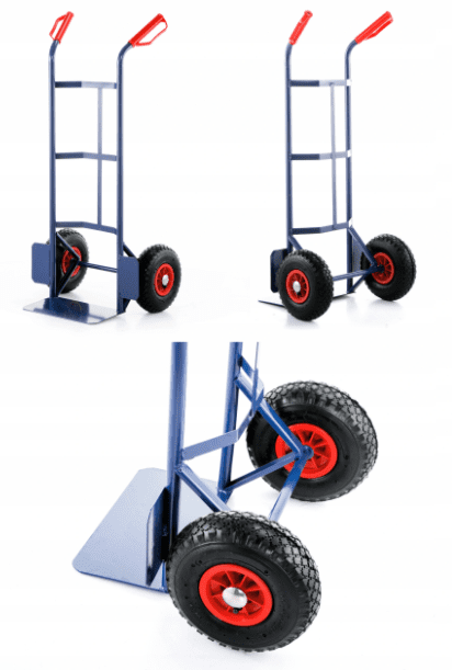 Pirra max 200 kg, magasinkärra, transportkärra, hopfällbar, stål, HiGHER - 2