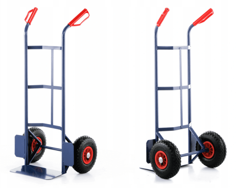 Pirra max 200 kg, magasinkärra, transportkärra, hopfällbar, stål, HiGHER - 8