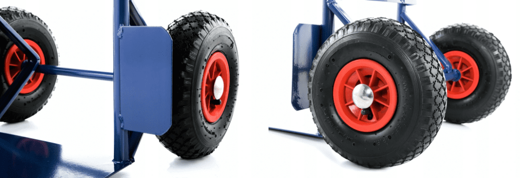Pirra max 200 kg, magasinkärra, transportkärra, hopfällbar, stål, HiGHER - 10