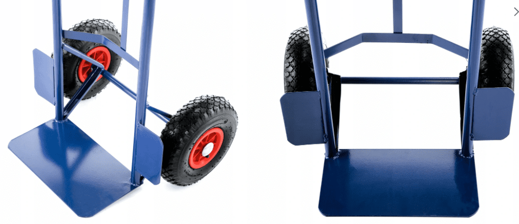 Pirra max 200 kg, magasinkärra, transportkärra, hopfällbar, stål, HiGHER - 11