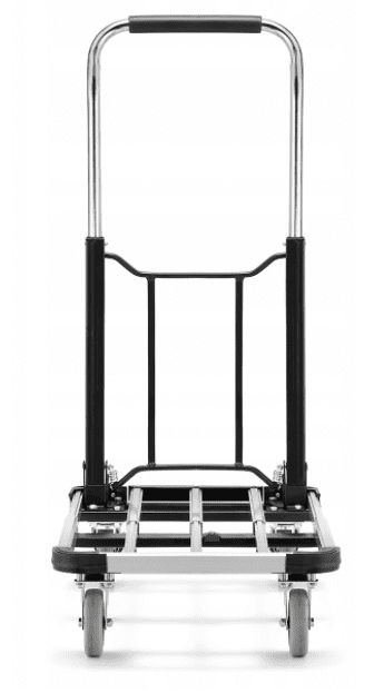 Flyttvagn 150 kg, transportvagn av aluminium, lastkärra, hopfällbar, HiGHER - 11