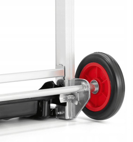 Pirra 90 kg, hopfällbar lätt magasinkärra, transportkärra av aluminium, HiGHER - 3