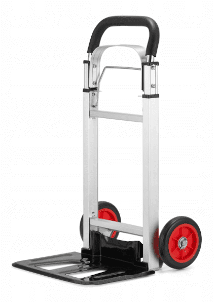 Pirra 90 kg, hopfällbar lätt magasinkärra, transportkärra av aluminium, HiGHER - 4