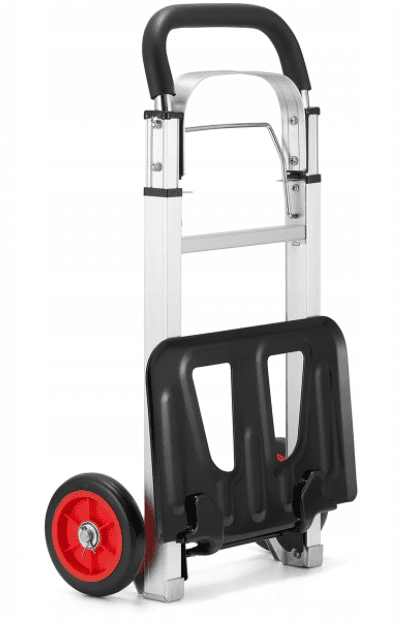 Pirra 90 kg, hopfällbar lätt magasinkärra, transportkärra av aluminium, HiGHER - 7