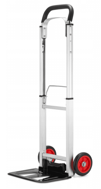 Pirra 90 kg, hopfällbar lätt magasinkärra, transportkärra av aluminium, HiGHER - 5