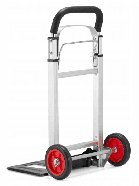 Pirra 90 kg, hopfällbar lätt magasinkärra, transportkärra av aluminium, HiGHER - 6