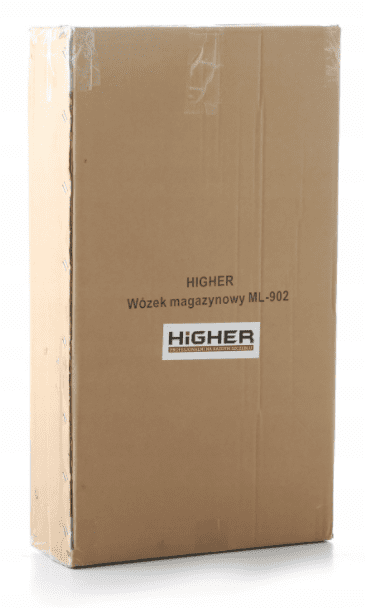 Pirra 90 kg, hopfällbar lätt magasinkärra, transportkärra av aluminium, HiGHER - 12