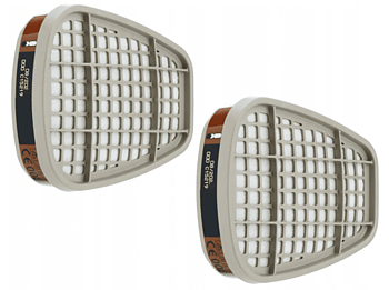 Adningsfilter 2st kolfilter 6051 A1 3M