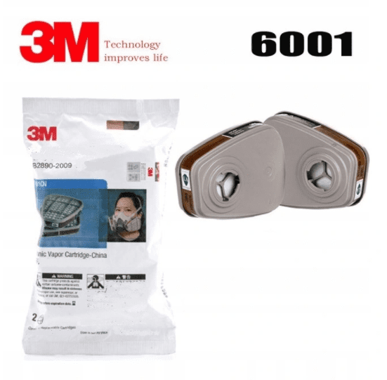 Filter 2st 3M 6001 för masker 3M 6800 7502 6200 - 2