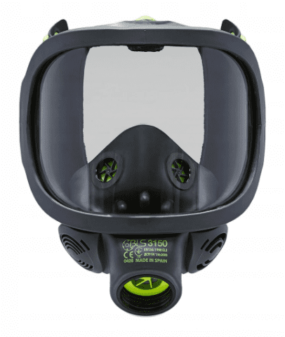 Andningsmask, helmask