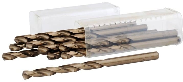 Metallborr 0.7 mm 10st, HSS (spiralborr) DIN338, 28 mm långt