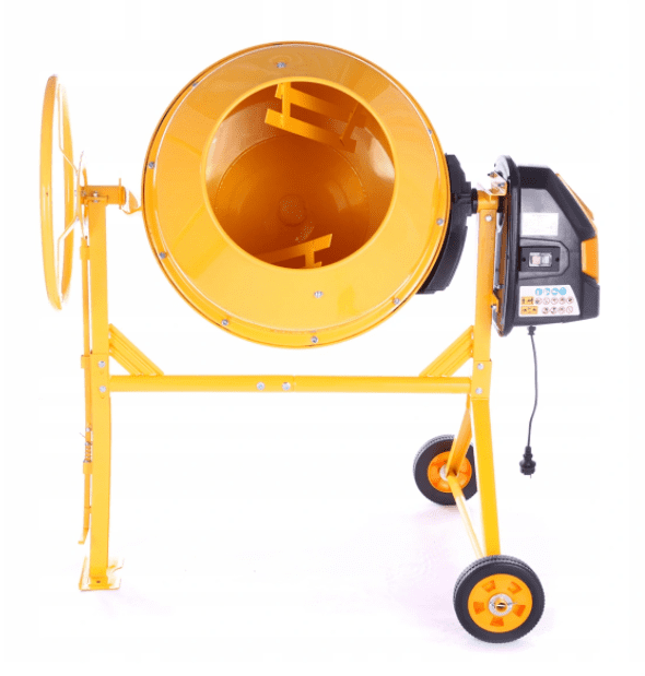 Cementblandare 200L 1500W 230V Betongblandare Gjutjärnskrans med Transporthjul, Higher - 17