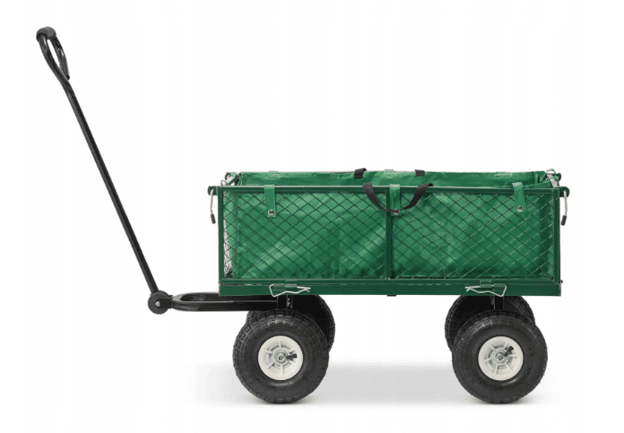 HiGHER Trädgårdsvagn, transportvagn max 450 kg - 8
