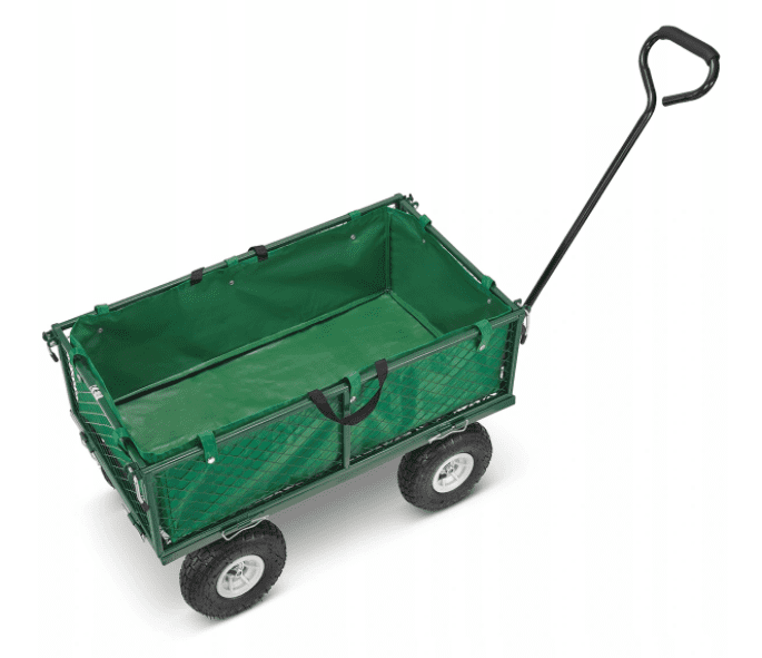 HiGHER Trädgårdsvagn, transportvagn max 450 kg - 2