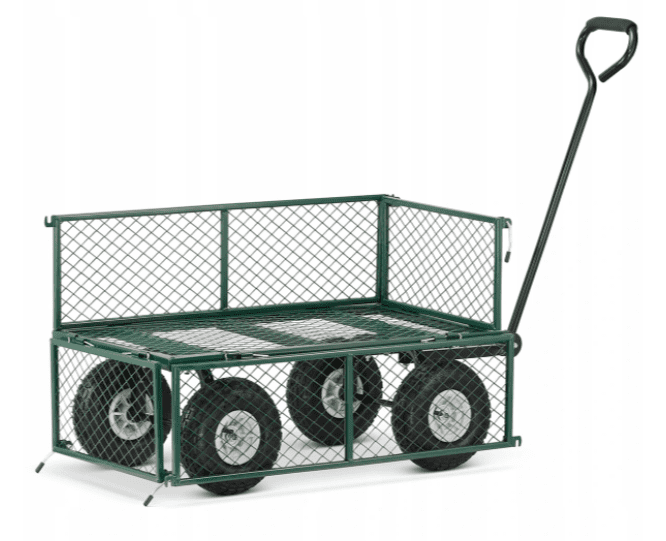 HiGHER Trädgårdsvagn, transportvagn max 450 kg - 3