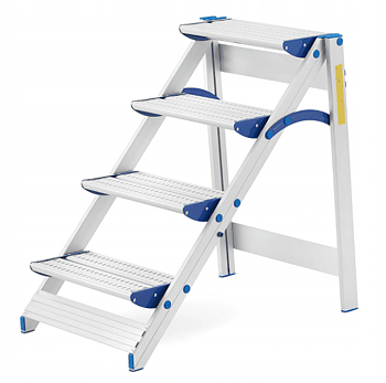 HiGHER Litet stege, pall av aluminium, DRABEX