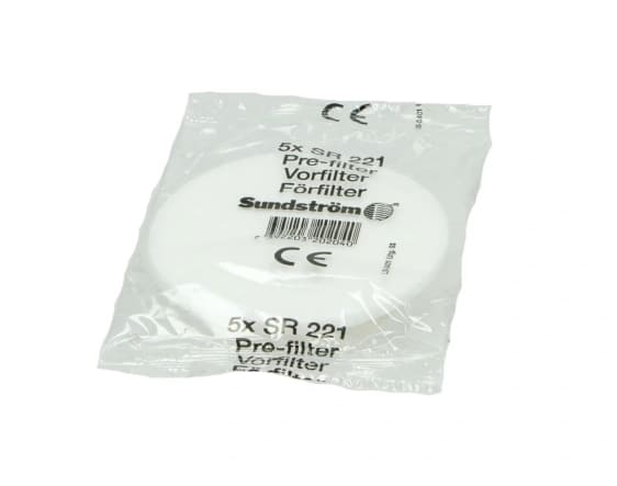 Övriga2 Förfilter 100 mm, 80st filter, Sundström SR 221 - 2