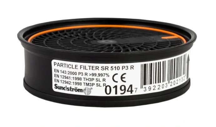 Övriga2 Partikelfilter 5st P3 R, Sundström SR 510 - 3