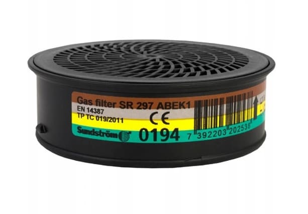 Övriga2 Gasfilter ABEK1, Sundström SR 297