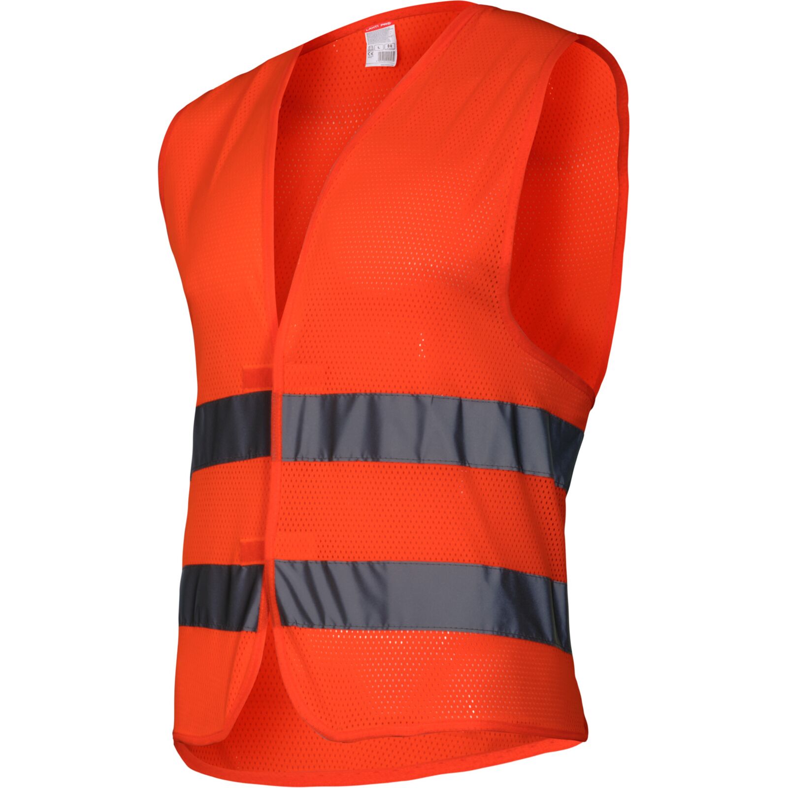 LahtiPro Mesh Vest with Reflective Tapes Orange, S, LAHTI (Storlek : XL)