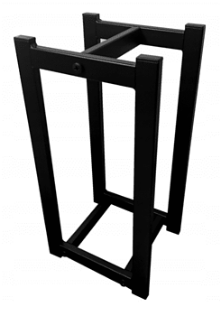Övriga 3 Vedhylla svart 30 x 25 x 61 cm, LOFT HQ