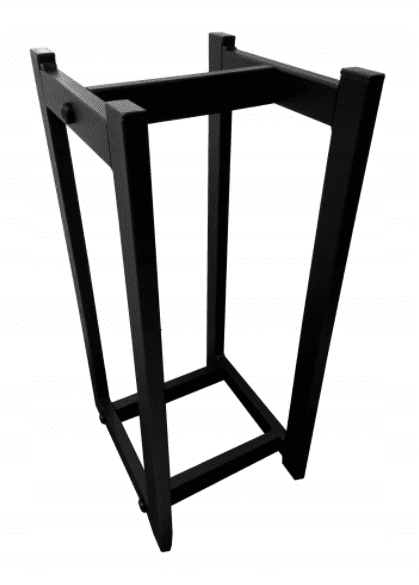 Övriga 3 Vedhylla svart 30 x 25 x 61 cm, LOFT HQ - 4
