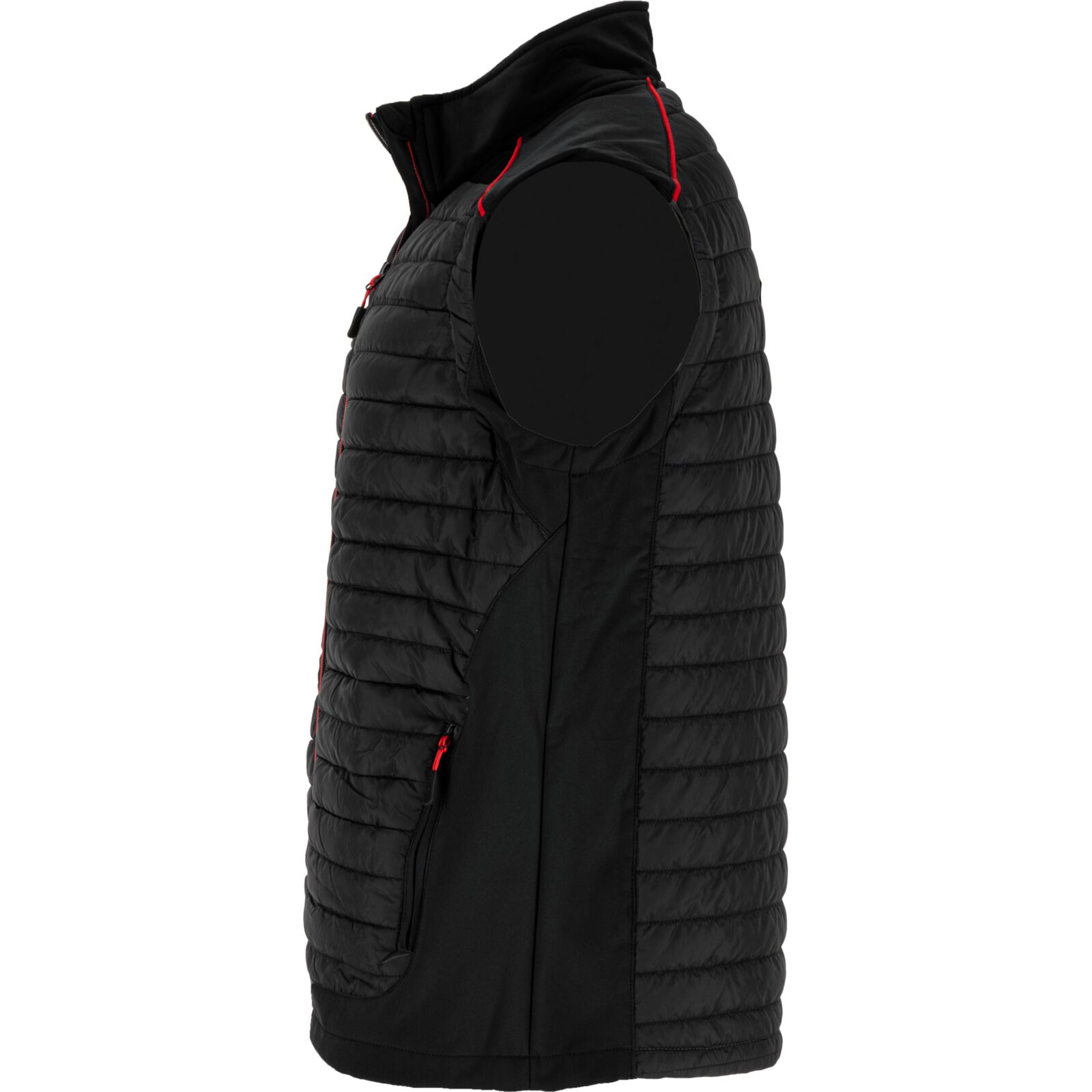 LahtiPro Vest, Padded, Black-Red, S, CE, LAHTI - XL - 7