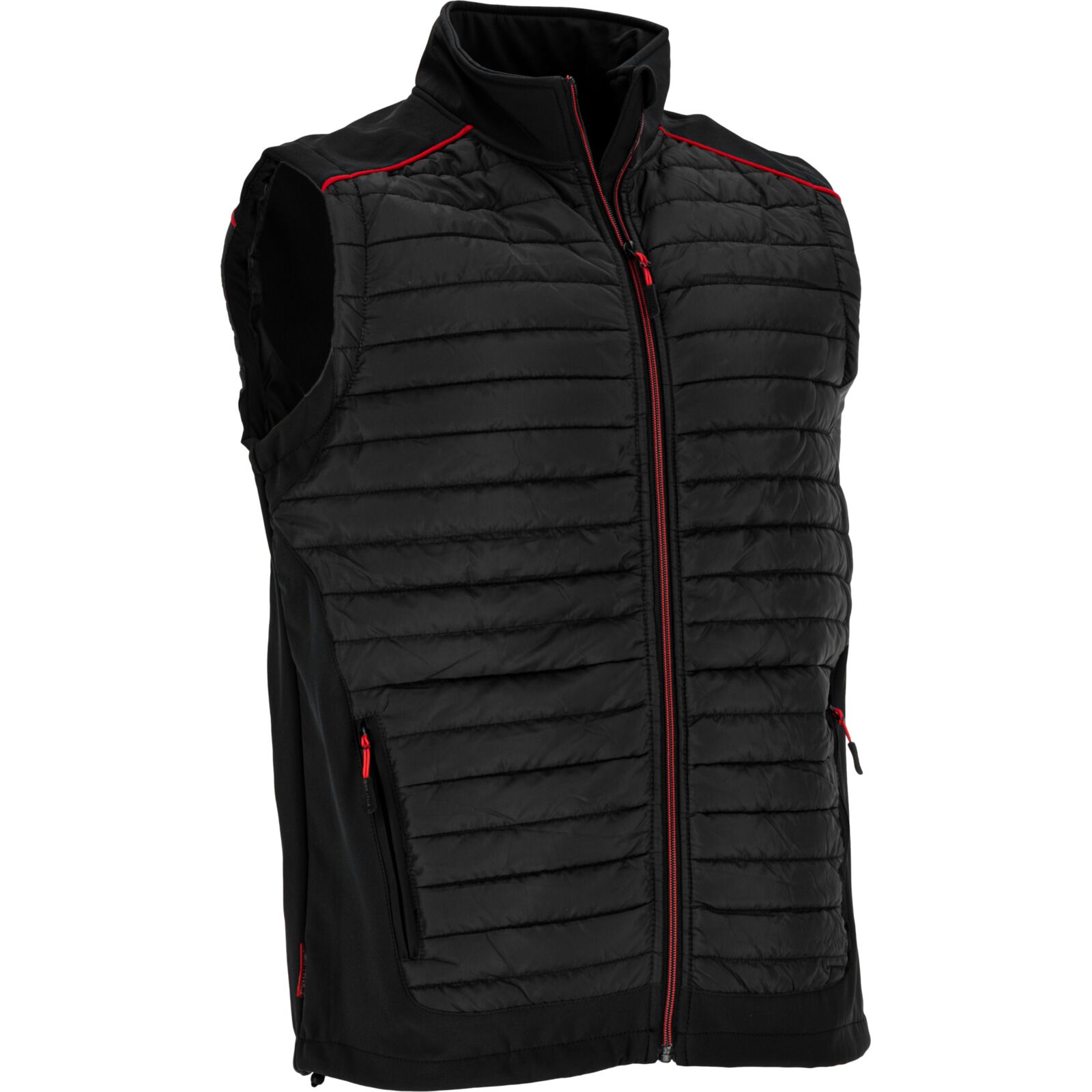 LahtiPro Vest, Padded, Black-Red, S, CE, LAHTI (Storlek : 2XL) - 5