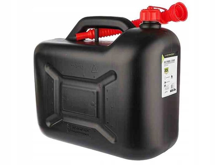 Bensindunk 20L, bränsledunk, plast, certifierat - 4