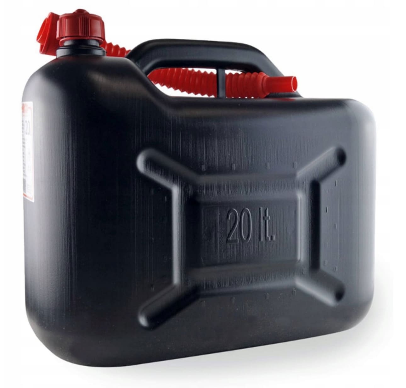 Bensindunk 20L, bränsledunk, plast, certifierat - 3