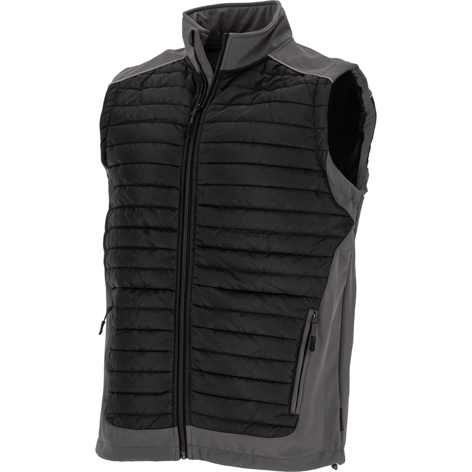 LahtiPro Vest, Padded, Black-Khaki, S, CE, LAHTI (Storlek : L)