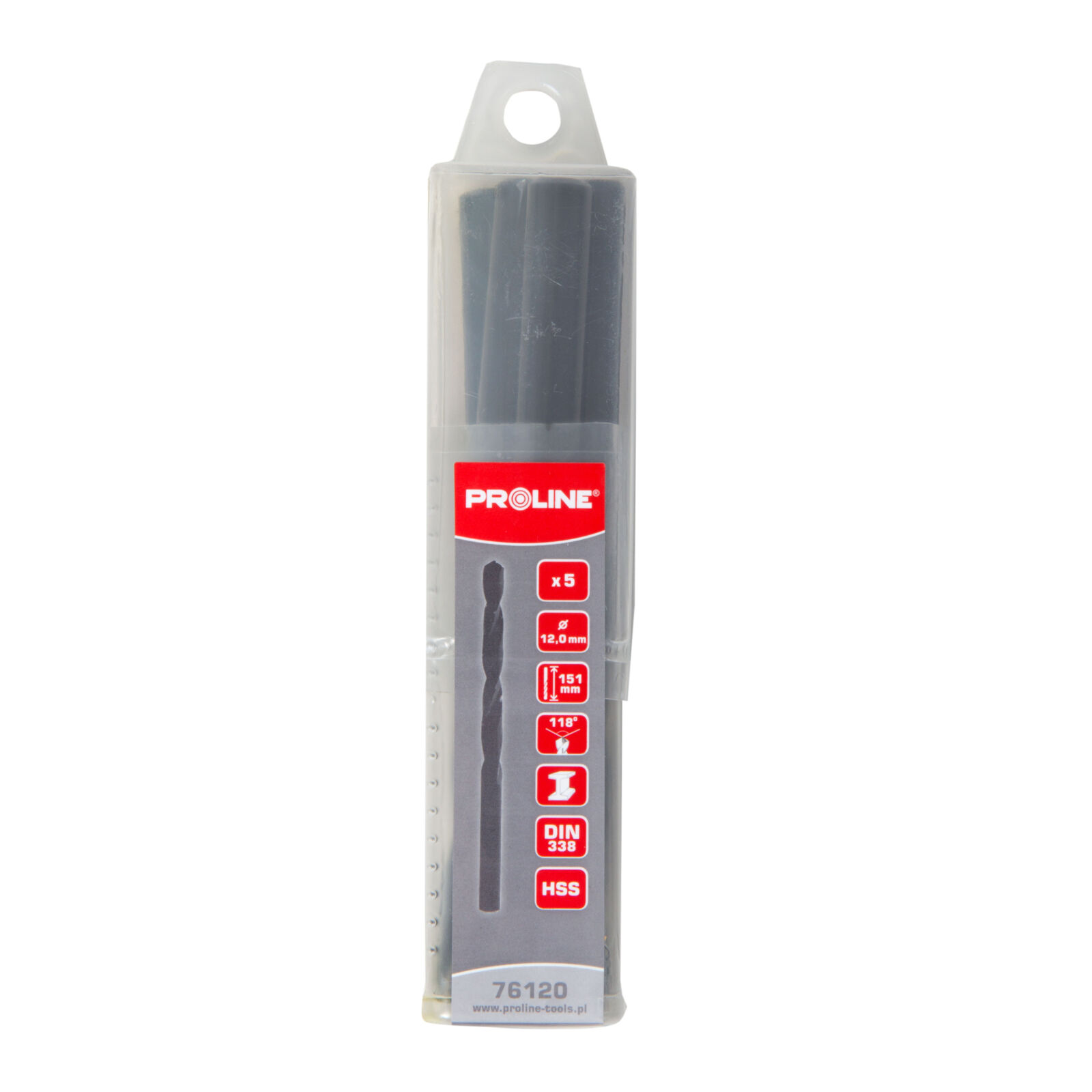PROLINE TOOLS HSS Spiralborr 5, 1 mm, 10 st, Proline - 2