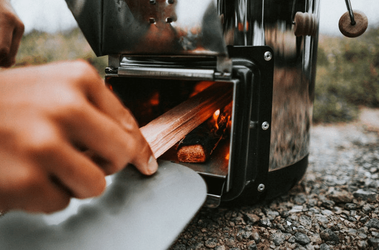 Vedkök, utomhus minikök Petromax Rocket Stove - 10
