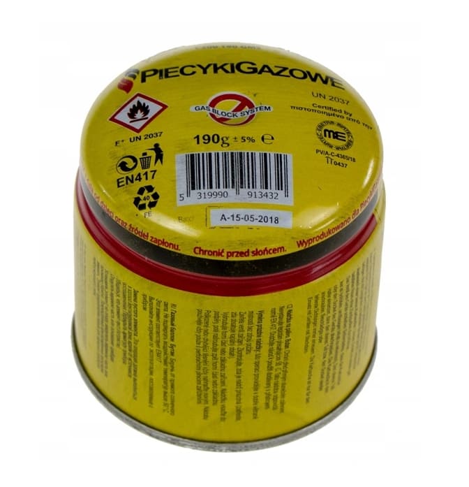 4 gaspatroner till gaskök, 190g/st - 3