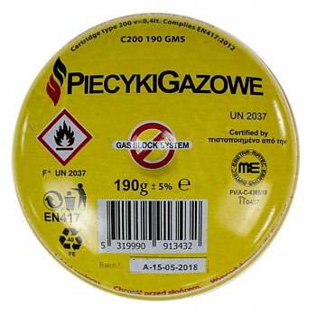 Övriga 3 4 gaspatroner till gaskök, 190g/st