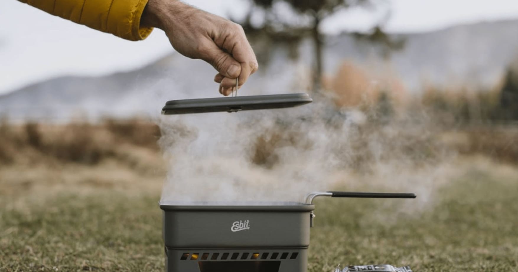 Övriga2 Stormkök Esbit Solid Fuel Cookset med kastrul 1.1L - 3