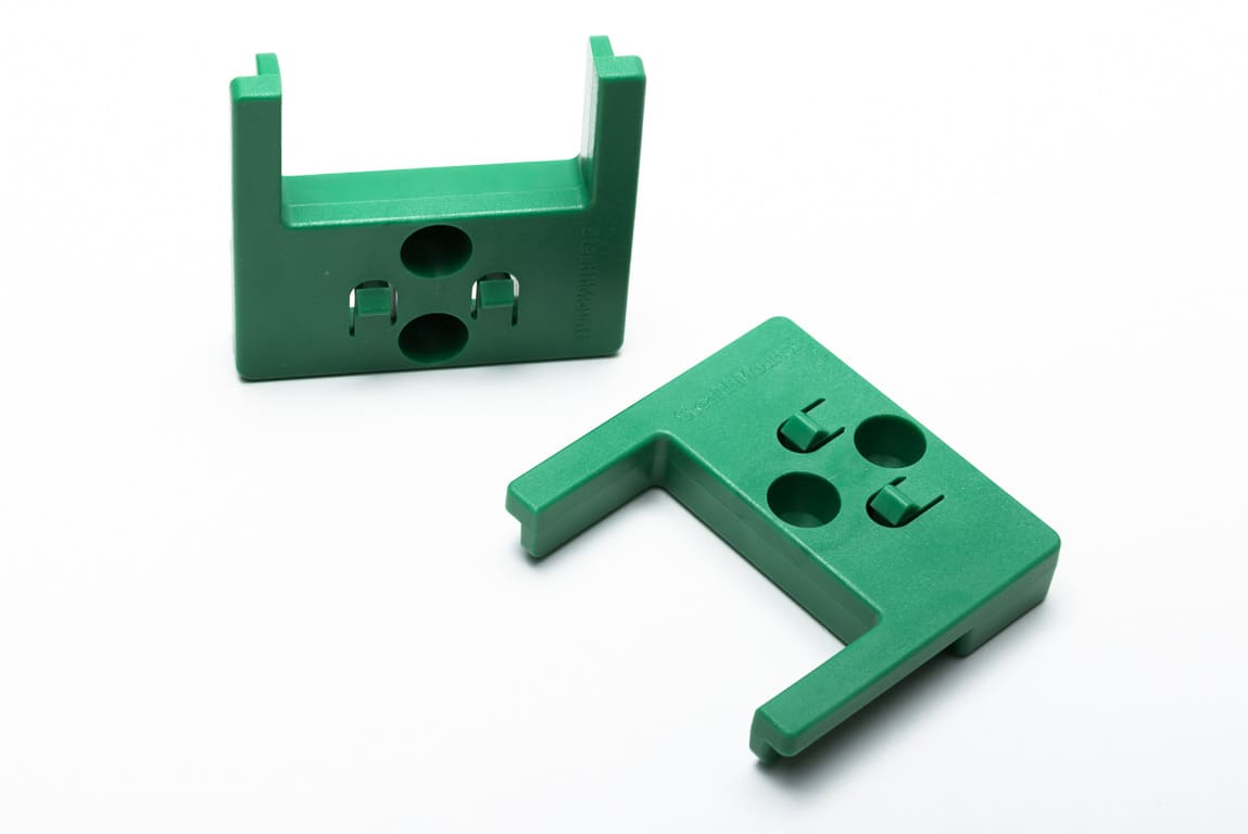 Stealth Mounts Maskinfästen 4-pack för Hikoki Metabo HPT Hitachi 18V ABS Grön, StealthMounts - 4