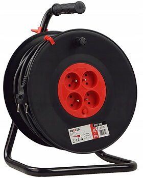 Övriga 3 Kabelvinda 220V 25m, 3 x 1.5mm2, jordad IP20