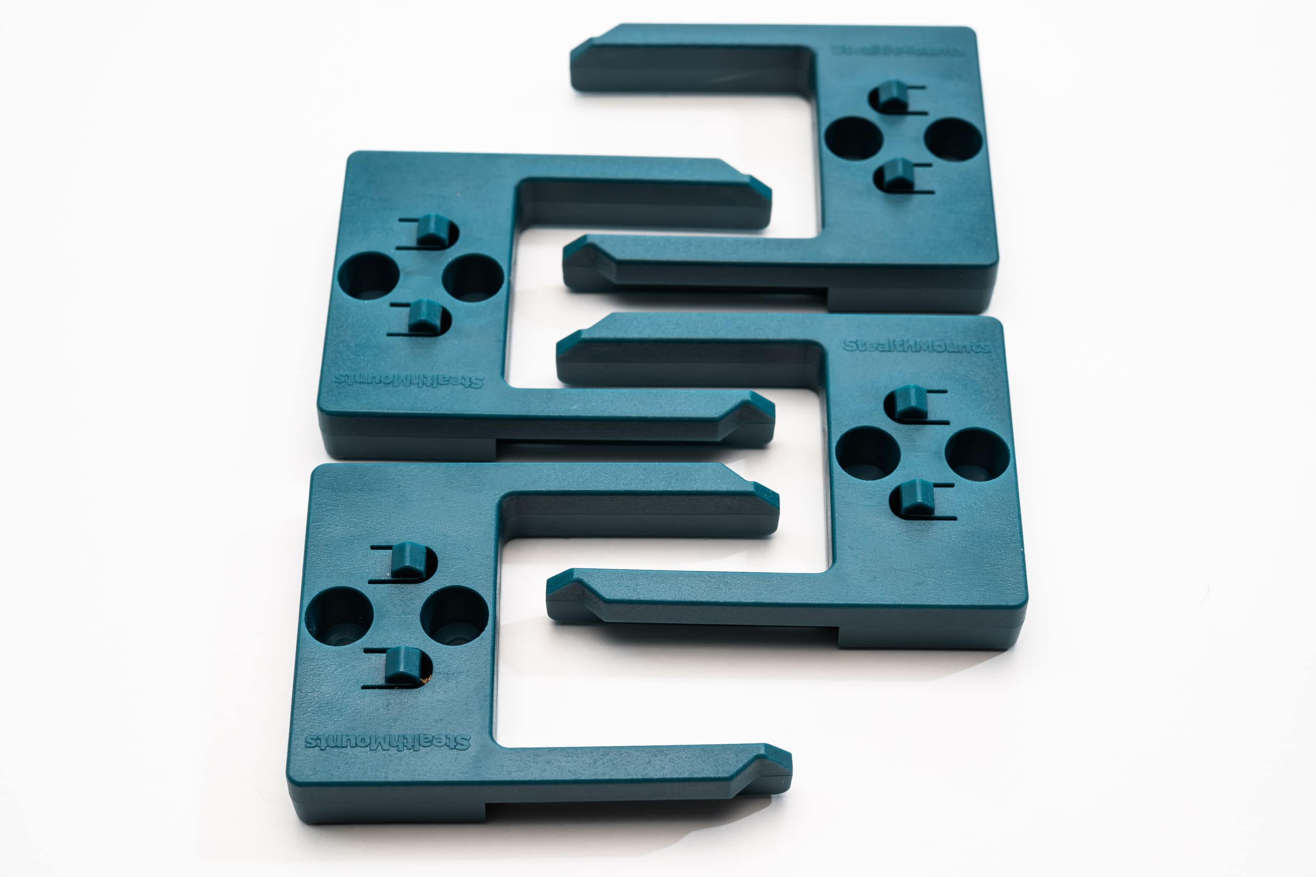 Stealth Mounts Maskinfästen 4-pack för Makita 40V XGT ABS Snap-Fit Väggmontage, StealthMounts - 2
