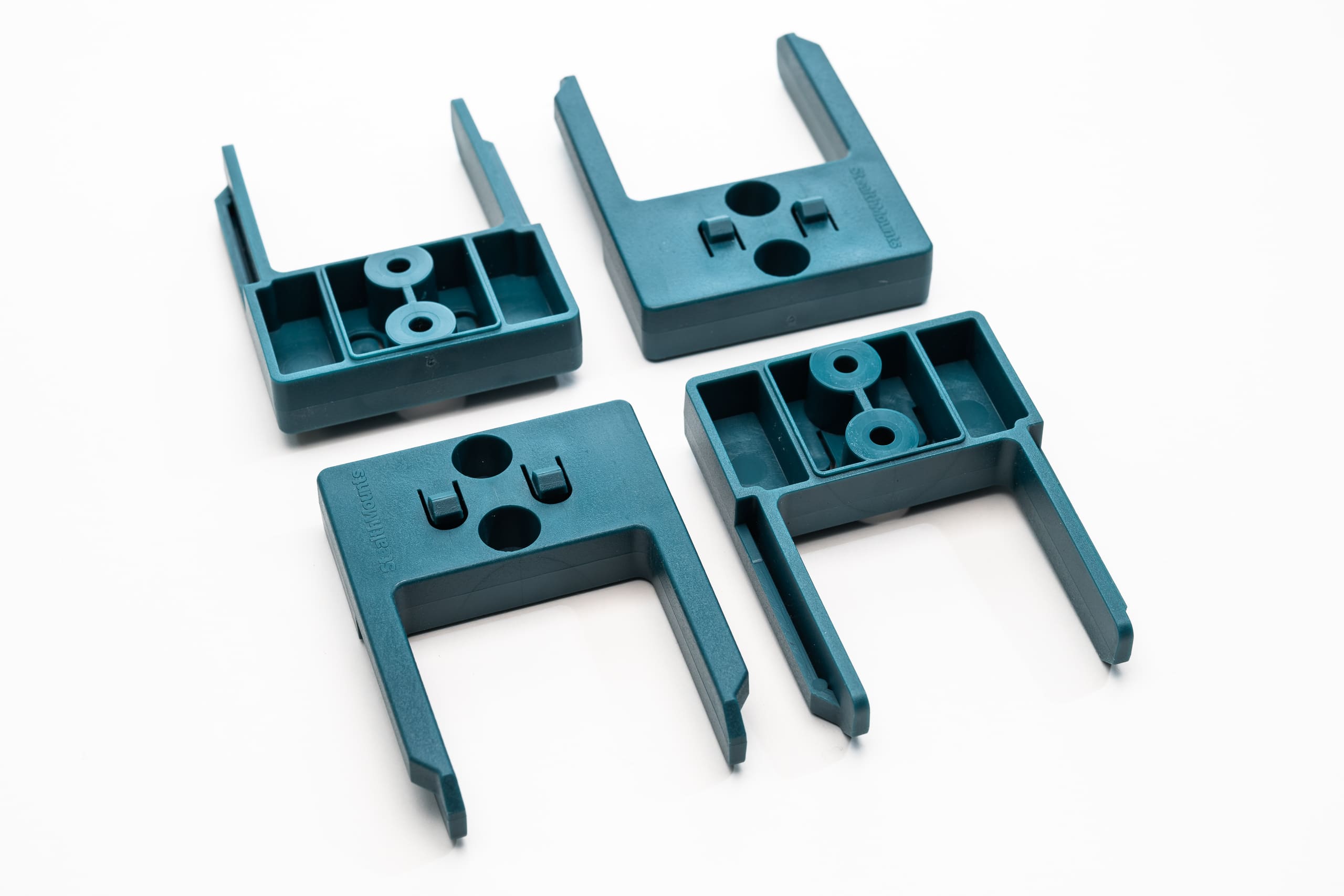 Stealth Mounts Maskinfästen 4-pack för Makita 40V XGT ABS Snap-Fit Väggmontage, StealthMounts - 5