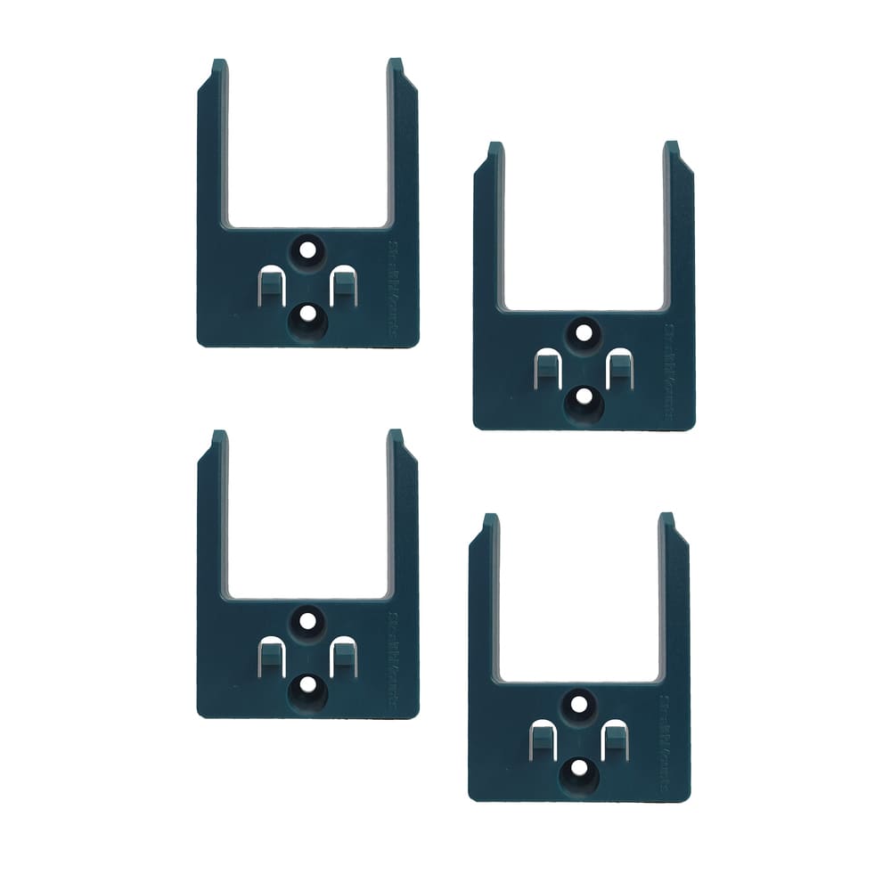 Stealth Mounts Maskinfästen 4-pack för Makita 40V XGT ABS Snap-Fit Väggmontage, StealthMounts - 6