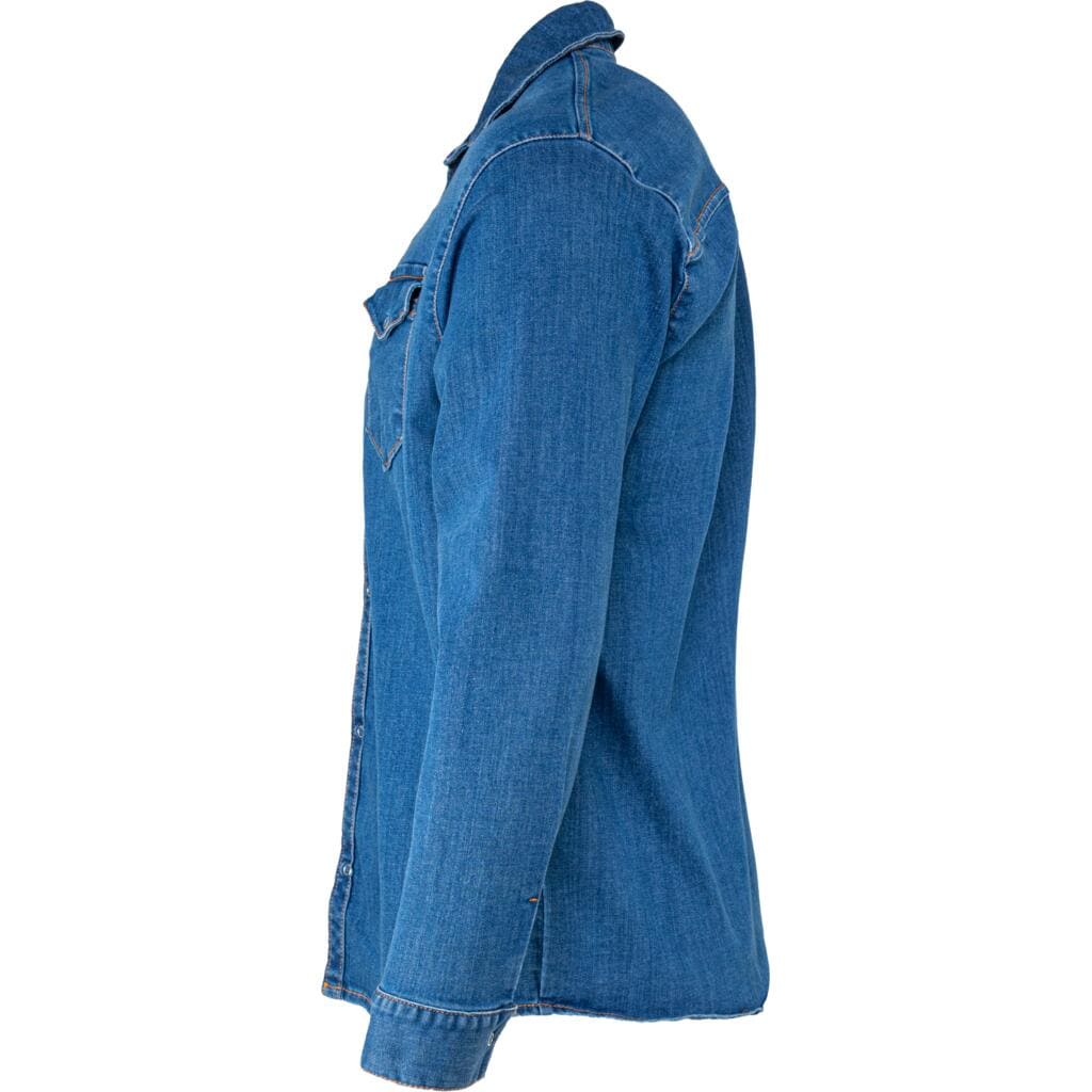 LahtiPro Skjorta jeans, blå, arbetsskjorta CE, LAHTI (Storlek : 3XL) - 9