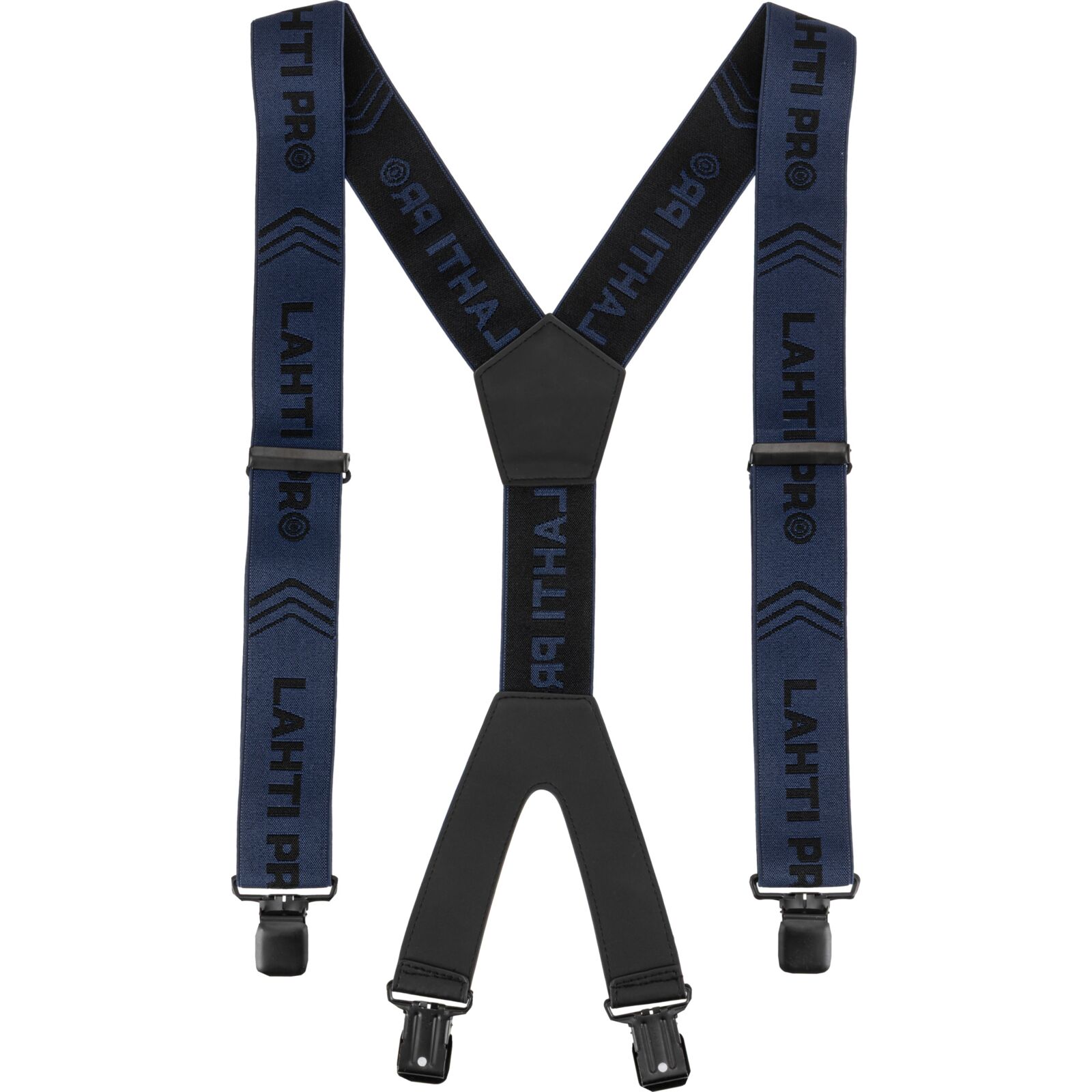 LahtiPro Trouser Braces, Navy Blue-Black, One Size, LAHTI - 4