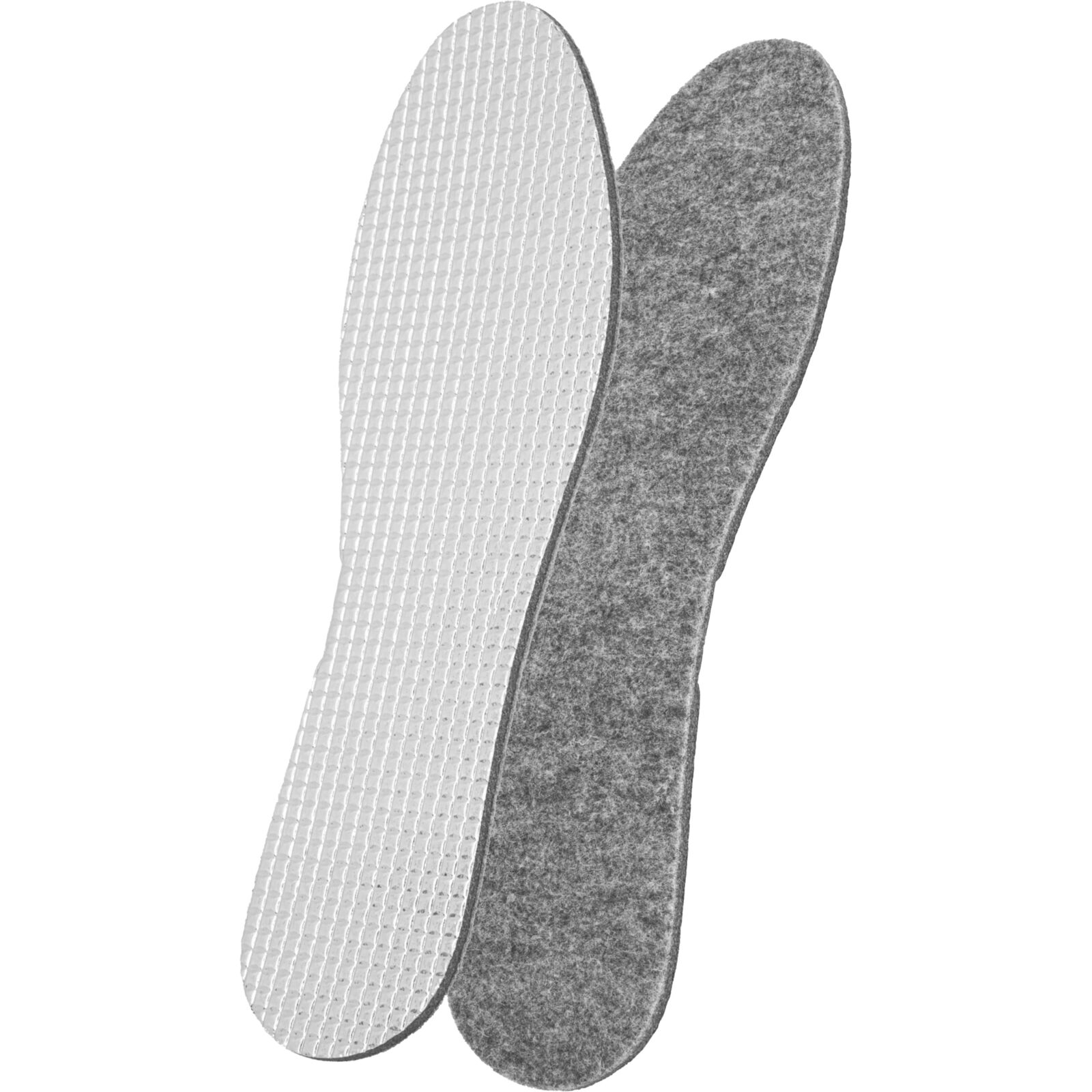 LahtiPro Skoinlägg termiska 6 mm 10-pack filc/aluminium, LAHTI PRO (Skostorlek : 44) - 3