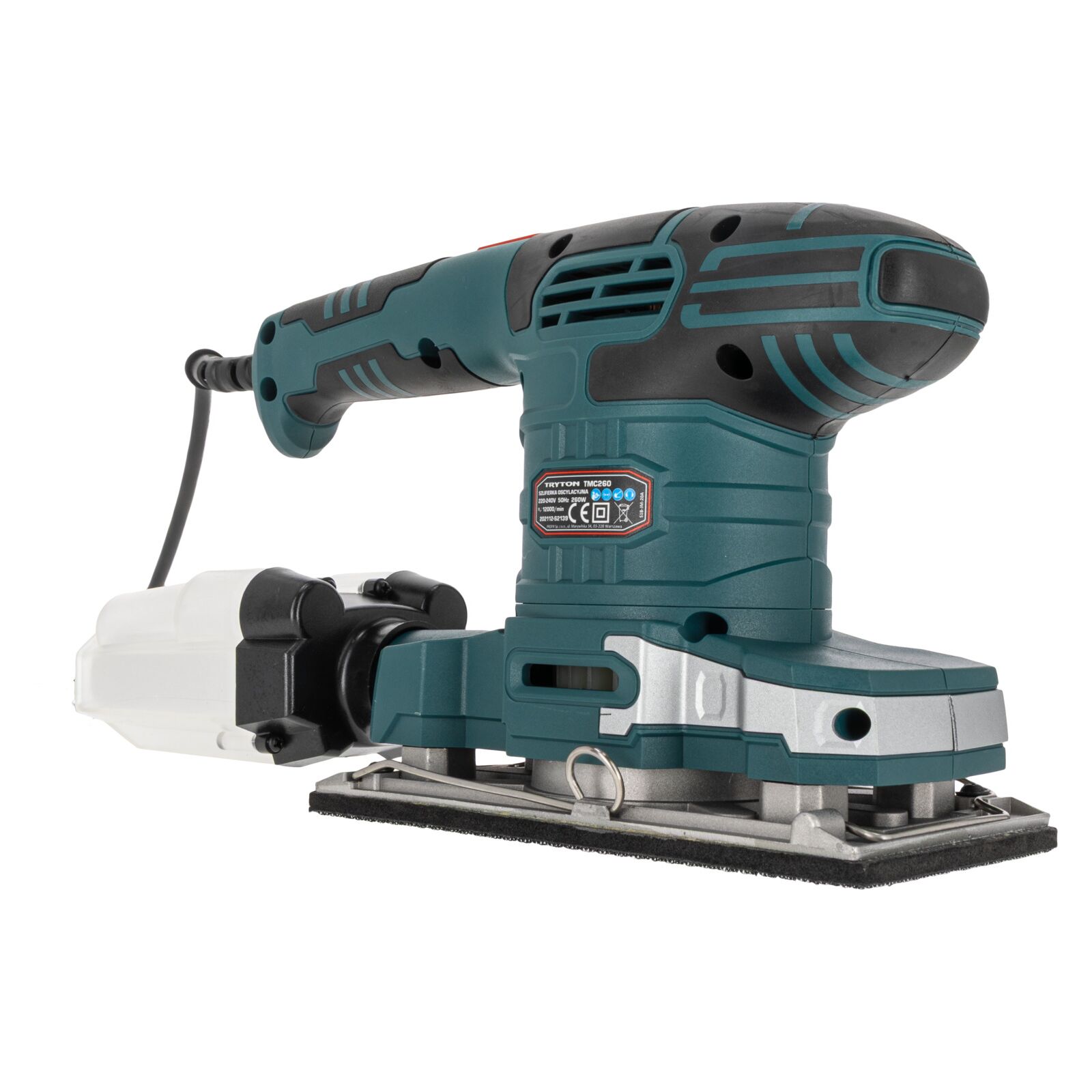 Slipmaskin 260W, 90 x 187 mm, 11000/min, Tryton - 3