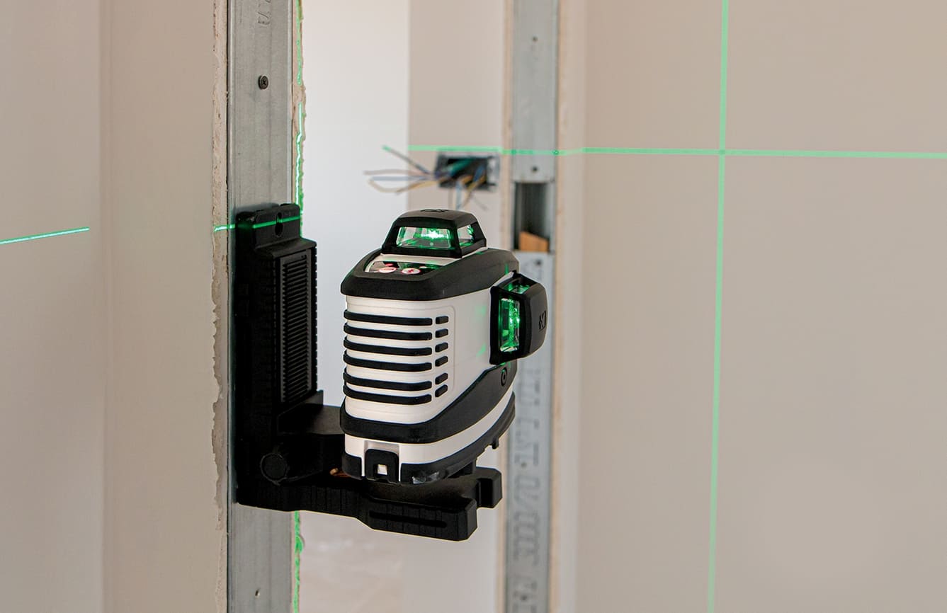 Självnivellerande krysslinjelaser 360° grön, laserpass, Kapro KA 883GN Prolaser - 4