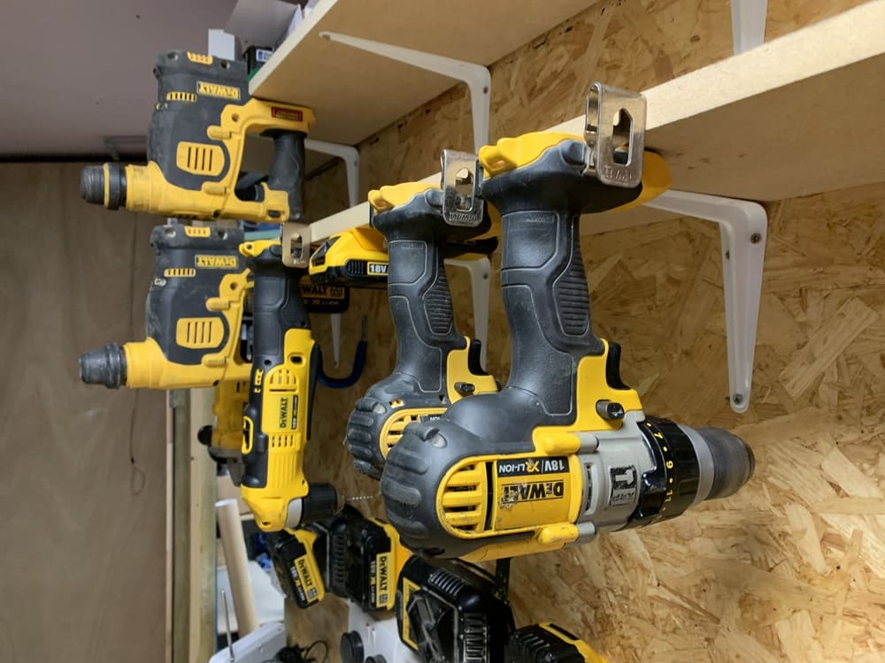 Stealth Mounts Verktygshållare 4 st. för DEWALT XR elverktyg, verktygsfästen, STEALTHMOUNTS - 9